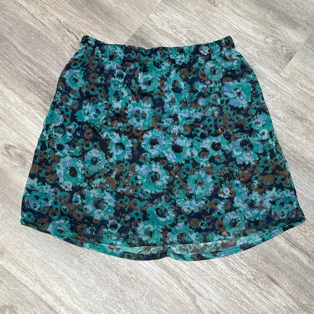 Floral stretch Mossimo skirt size small